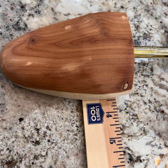 Rochester Shoe Tree- Cedar - Shoe Stretcher - 12” long x 3.5” Wide - Picture 5 of 5